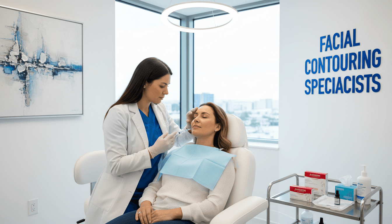 Radiesse collagen treatment session at Ever Beauty Clinic