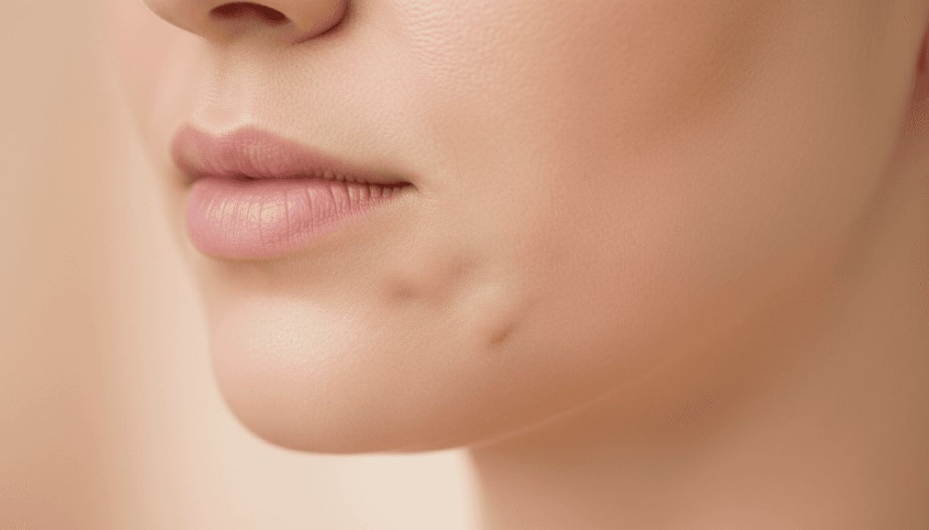 Chin dimpling treatment