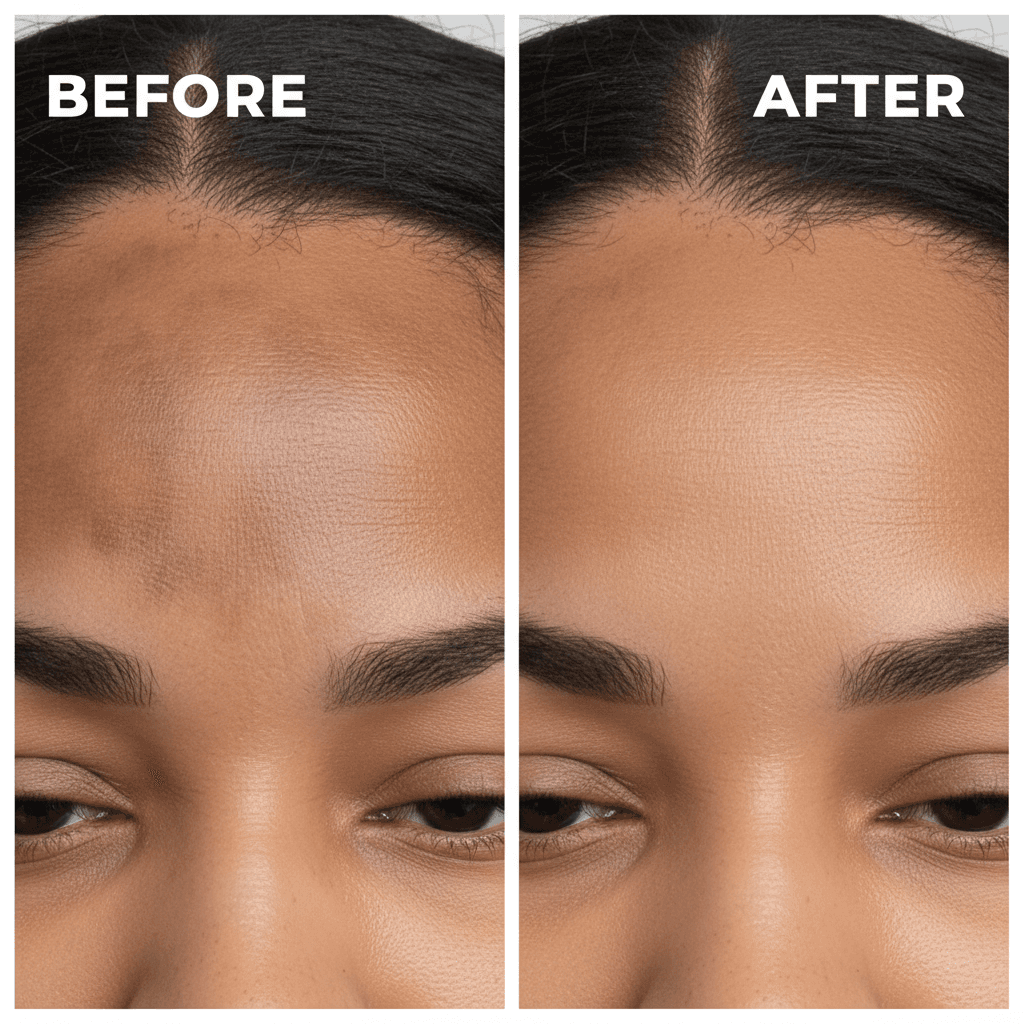Melasma lightened after PicoWay sessions