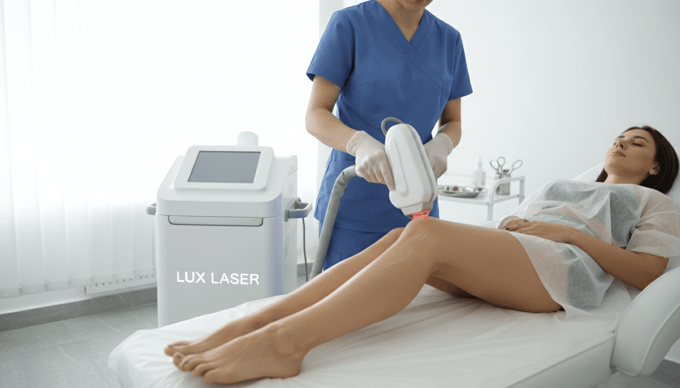 Extended bikini laser hair removal
